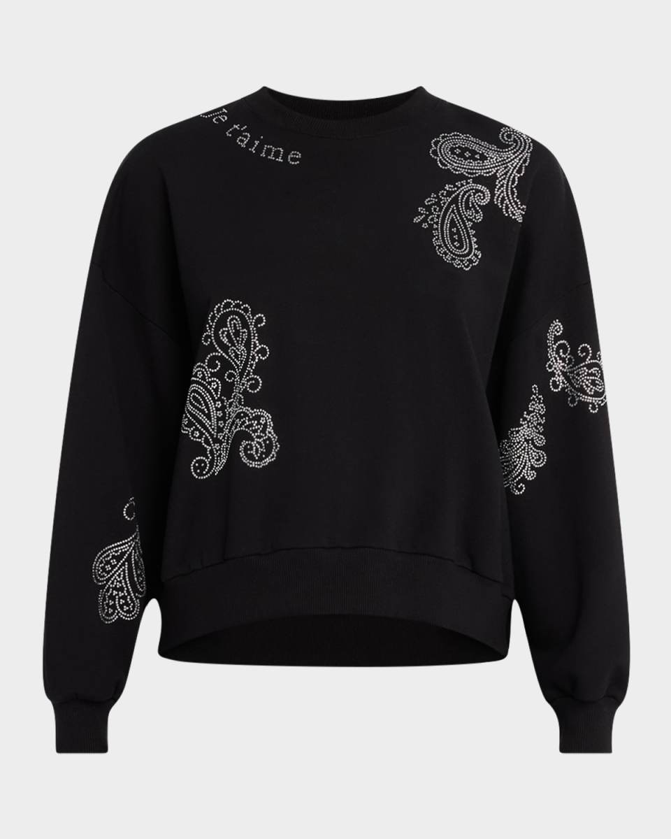 Brandy Mini Paisley Sweatshirt